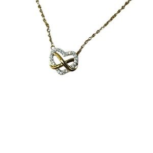NIP Pandora Sparkling Infinity Heart Collier Necklace. Retail $175.00